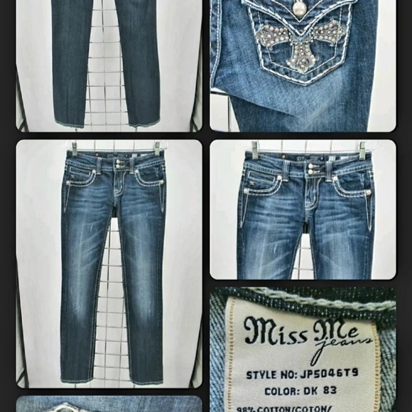 Lot of 5 Miss Me Jeans 1 Rock Revival Jeans - Picture 1 of 6